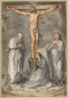 N 067
<br/>
Christus aan het kruis
<br/>
<em>Goltzius, Hendrick (1558-1617)</em>